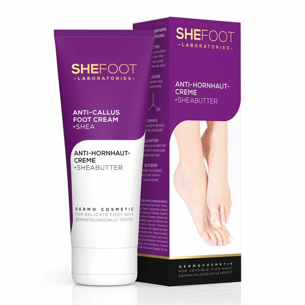 SheCosmetics SheFoot Krém proti mozolům s bambuckým máslem 75 ml porovnat ceny