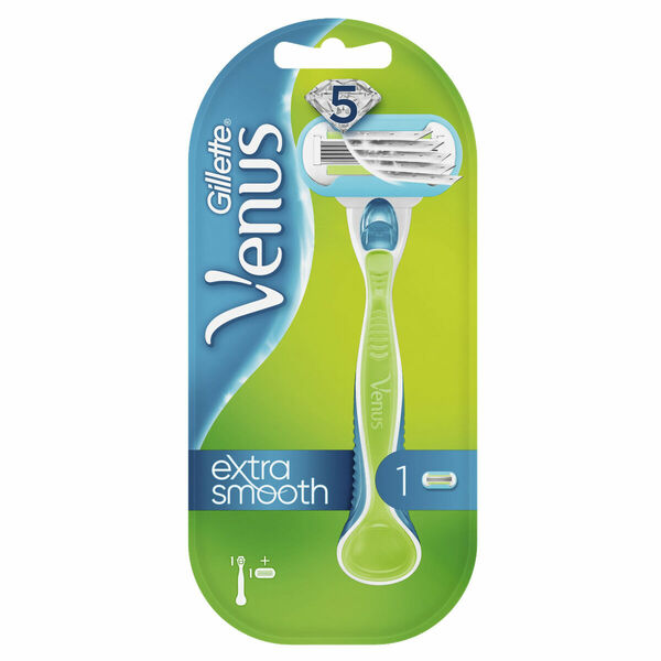 Gillette Venus Extra Smooth dámský holicí strojek 1 ks + 1 hlavice porovnat ceny