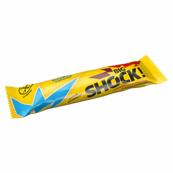 BIG SHOCK Original koko energetická tyčinka 55 g porovnat ceny