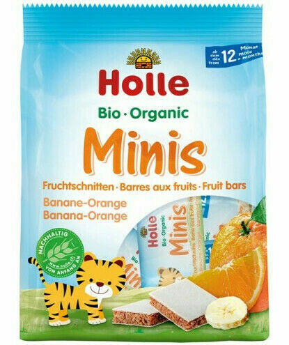 Holle Organické minis banánové s pomerančem porovnat ceny