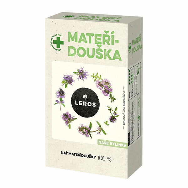 LEROS Mateřidouška 20x1,5g porovnat ceny