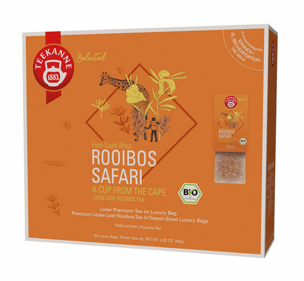 Teekanne Rooibos Safari Luxury Bags BIO 20x4 g porovnat ceny