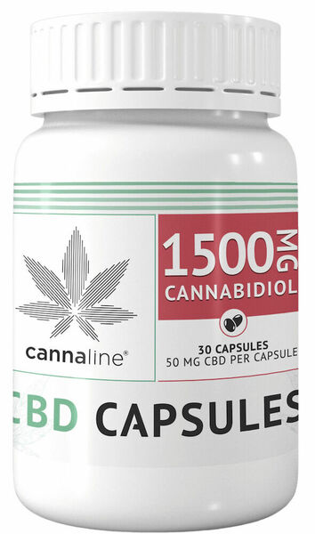 Cannaline CBD kapsle 1500mg 30 kapslí porovnat ceny