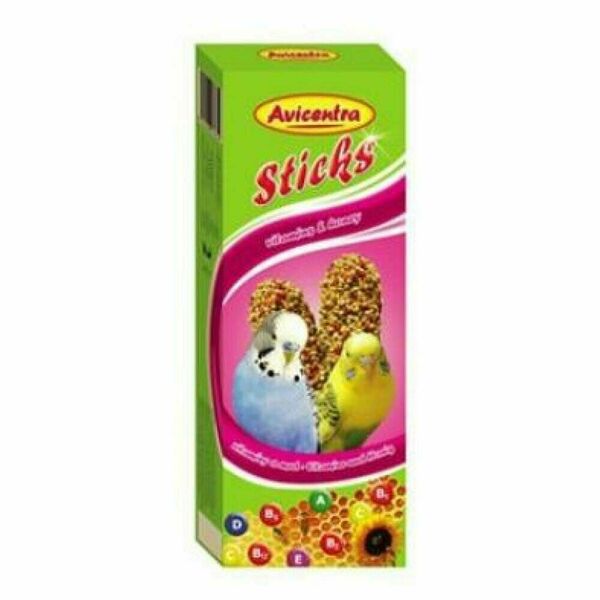 AVICENTRA tyčinky andulka - vitamin + med 2 kusy porovnat ceny
