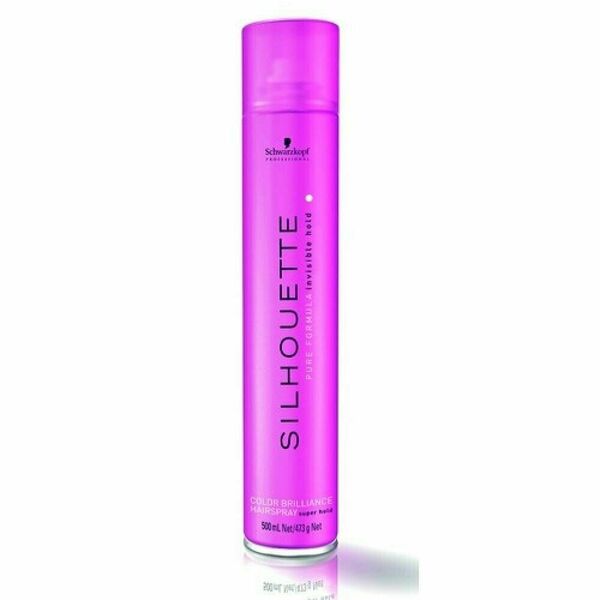 Schwarzkopf Silhouette Color Brilliance Hairspray Super Hold  500ml Silná fixace pro zářivou barvu porovnat ceny