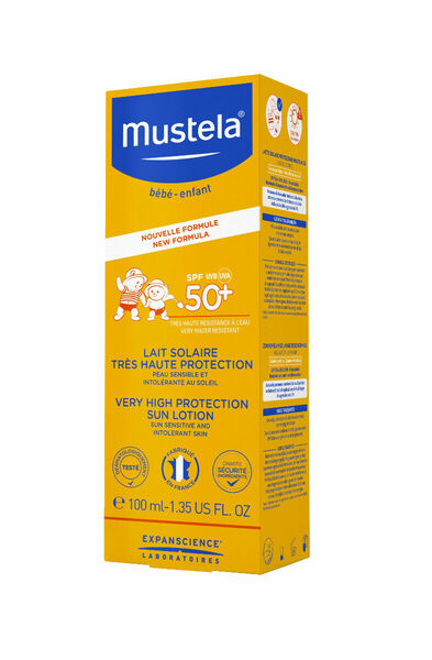Mustela Opalovací mléko na obličej a tělo SPF50+ 100 ml porovnat ceny