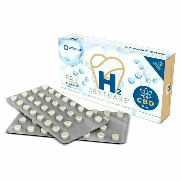 H2 Dent Care Molekulární vodík® 60 tablet porovnání ceny