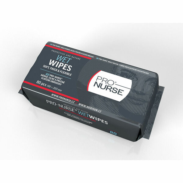 PRO-NURSE Vlhčené ubrousky 80 ks 180x200 mm porovnat ceny
