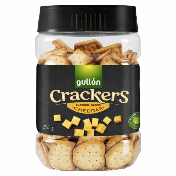 GULLÓN Crackers cheddar slané sušenky 250 g porovnat ceny