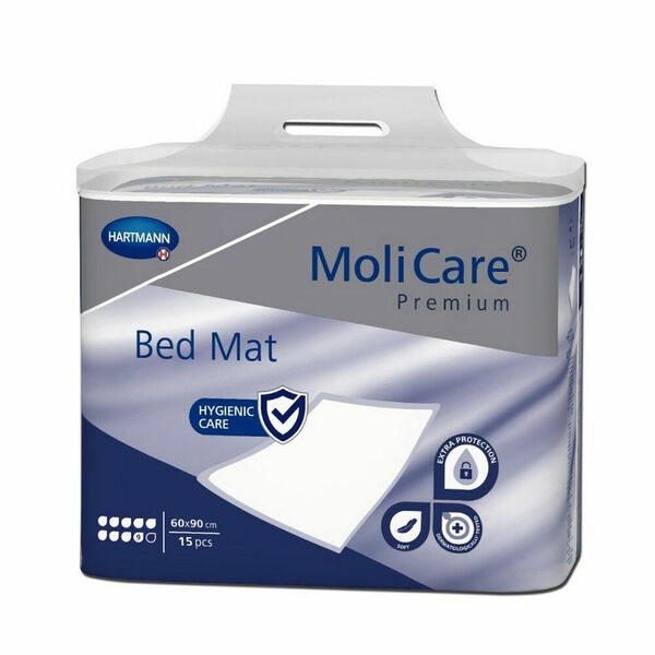 MOLICARE Premium Bed Mat Inkontinenční podložka 9 kapek 60 x 90 cm 15 kusů porovnat ceny