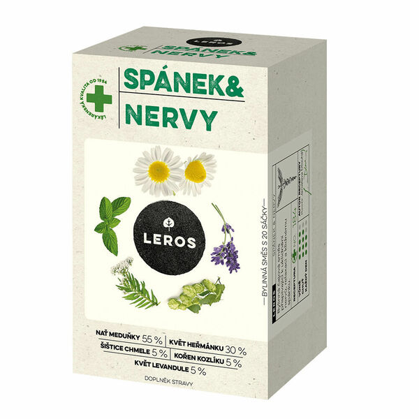 LEROS Spánek & nervy 20x1,3g porovnat ceny