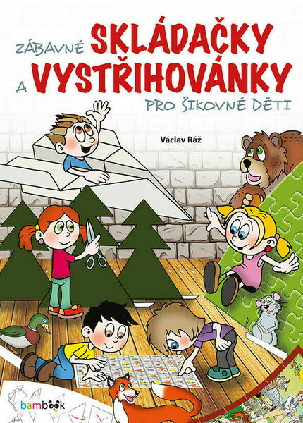 Grada Zábavné skládačky a vystřihovánky pro šikovné děti 1ks porovnat ceny