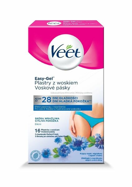 Veet Studené voskové pásky Bikiny 16 ks porovnat ceny