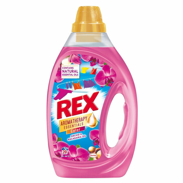 REX Prací gel Orchid & Macadamia Essentials Oils 1l 20 praní porovnat ceny