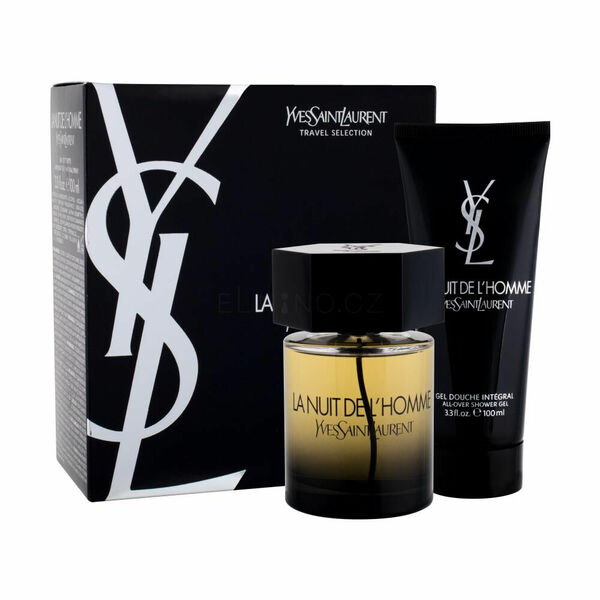 Yves Saint Laurent La Nuit De L Homme Toaletní voda 100ml Edt 100ml + 100ml sprchový gel porovnat ceny
