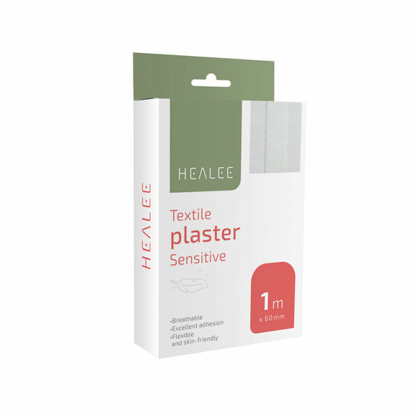 Healee Textilní náplast Sensitive 1m x 60mm porovnat ceny