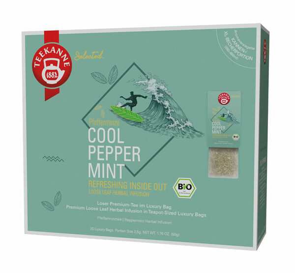 Teekanne Cool Peppermint Luxury Bags BIO 20x2,5 g porovnat ceny
