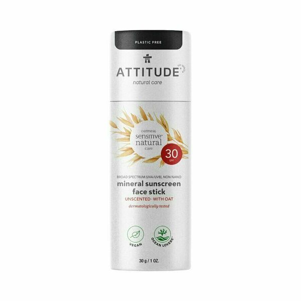 Attitude 100% minerální ochranná tyčinka na obličej a rty (SPF 30) pro citlivou a atopickou pokožku 30 g porovnat ceny