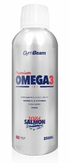 GymBeam Premium Omega 3 250 ml citrus porovnat ceny