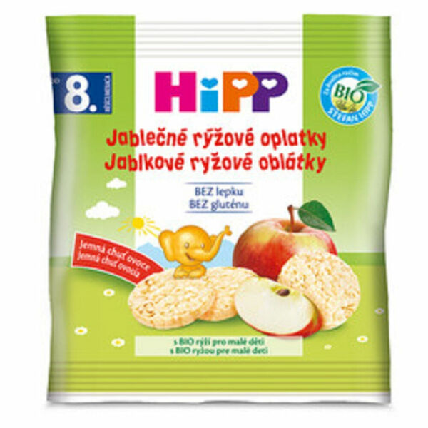 HiPP Jablečné rýžové oplatky BIO 30 g porovnat ceny