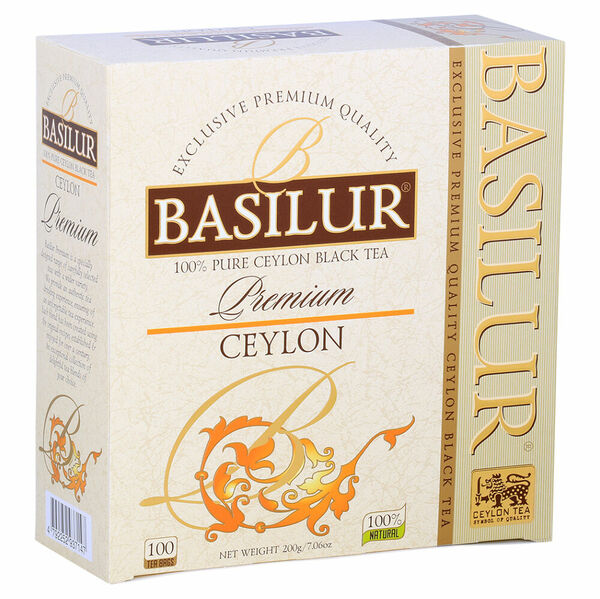 BASILUR Premium ceylon nepřebal 100 sáčků porovnat ceny