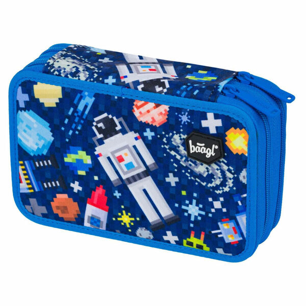 BAAGL Školní penál dvoupatrový space game porovnat ceny
