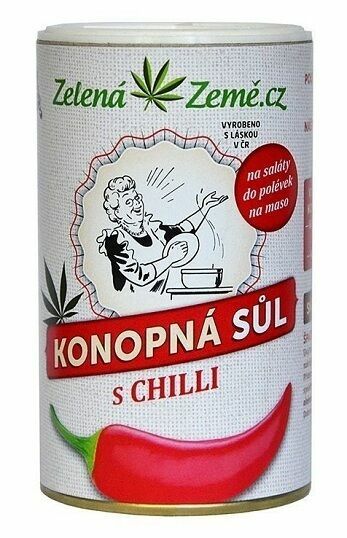 Zelená Země Konopná sůl s chilli 165g porovnat ceny