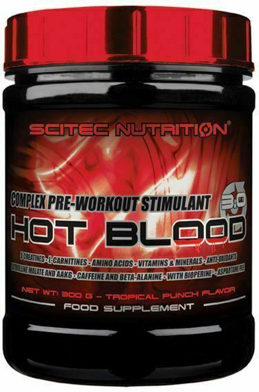 SciTec Nutrition Hot Blood 3.0 pomerančový džus 300g porovnat ceny