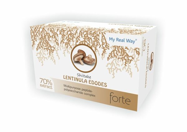 My Real Way Lentinula Edodes Shiitake 90 kapslí porovnat ceny