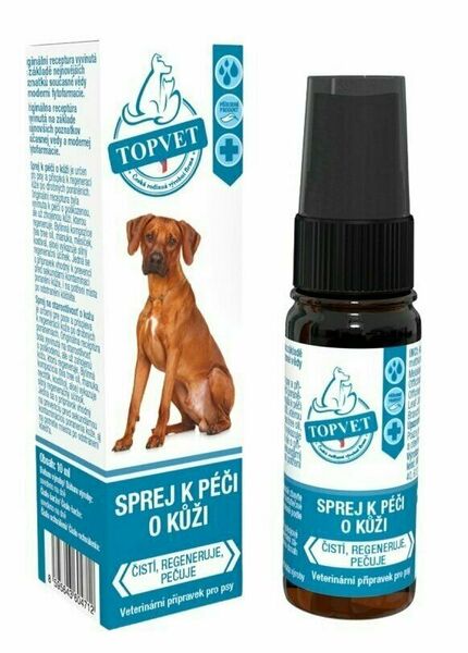 Topvet Sprej k péči o kůži 10 ml porovnat ceny