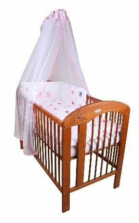 Belisima Baby  5-dílné ložní povlečení Belisima Veselé Hvězdičky 90/120 růžové porovnat ceny
