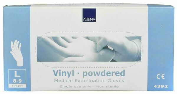 Abena  Rukavice vyšetřovací Vinyl L . 100ks porovnat ceny