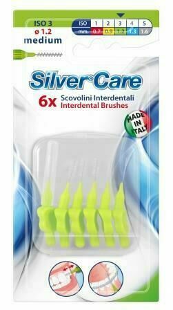 Silver Care  SilverCare Mezizubní kartáček střední 1,2mm, 6ks porovnat ceny