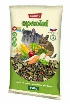 Darwin S činčila&osmák Special 500g New porovnat ceny