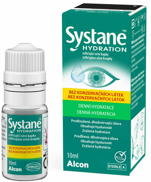 Systane™ HYDRATION Zvlhčující oční kapky bez konzervačních látek 10ml porovnat ceny