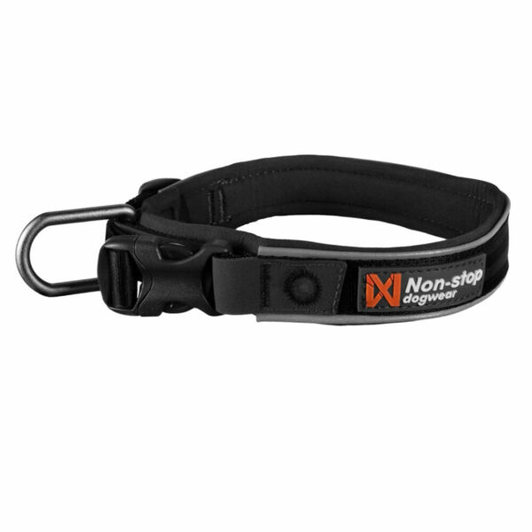 NON-STOP Dogwear Roam obojek pro psy černý 1 ks, Velikost: XS porovnat ceny