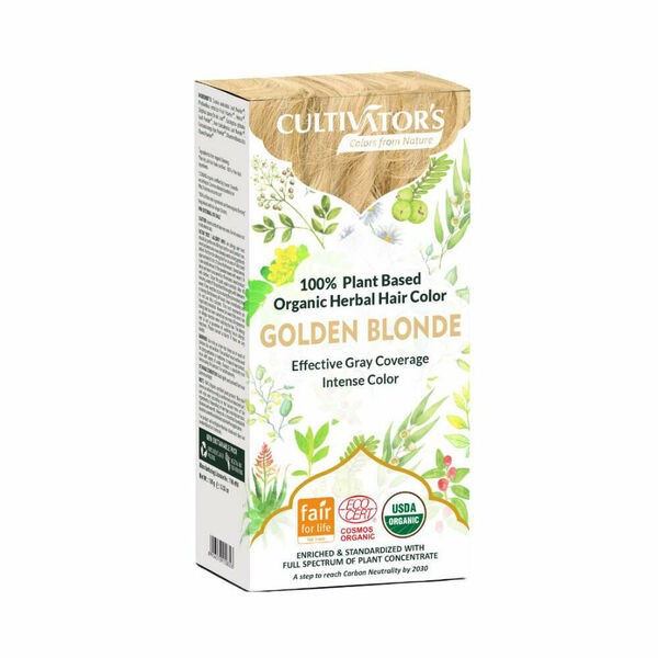 Cultivator Rostlinná barva na vlasy BIO 100 g zlatá blond porovnat ceny