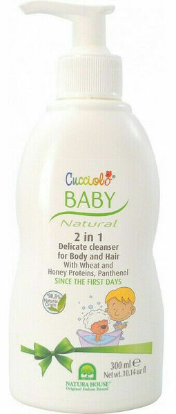 Natura House Baby Natural 2 in 1 Čistící gel na tělo a vlasy 300ml porovnat ceny