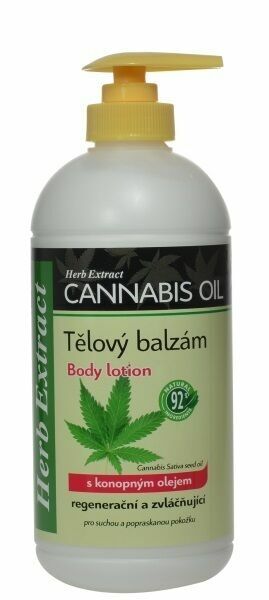 Herb Extract Tělový balzám s konopným olejem 500ml porovnat ceny