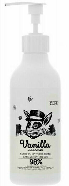 Yope Hydratační tělové mléko vanilka a skořice 300ml porovnat ceny
