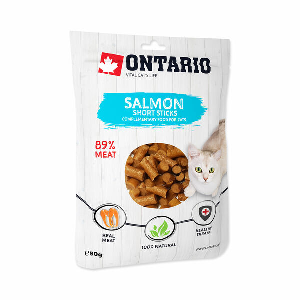 Ontario Lososové krátké tyčinky 50 g porovnat ceny