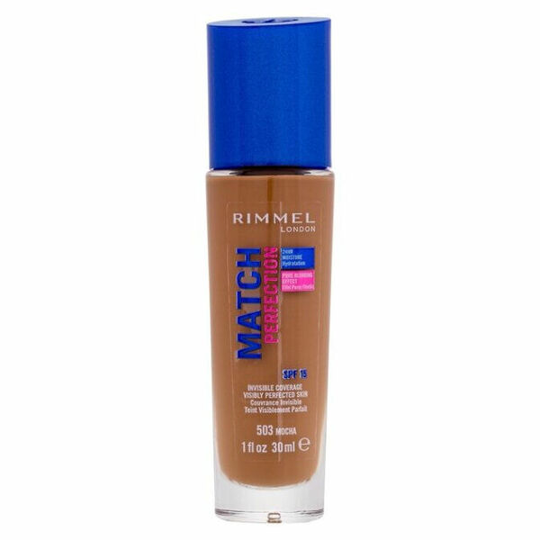 RIMMEL LONDON Match Perfection SPF15 Make-up 503 Mocha 30 ml porovnat ceny