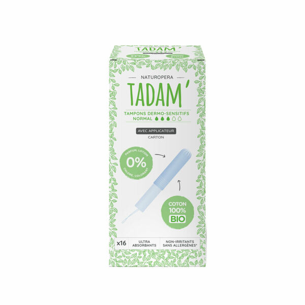Tadam Dermo sensitivní tampony z BIO bavlny s aplikátorem normal 14 ks porovnat ceny