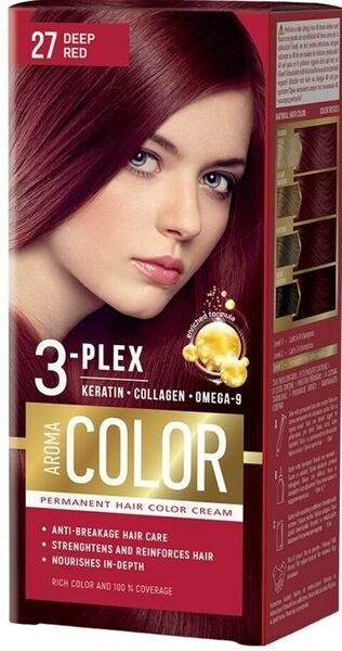 Aroma Color Barva na vlasy - sytě červená č.27 porovnat ceny
