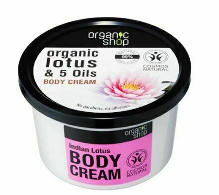 Organic Shop Tělový krém Indický lotos 250ml porovnat ceny