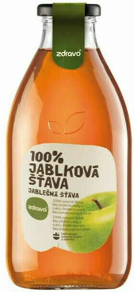 ZDRAVO Šťáva 100% jablková 750ml porovnat ceny