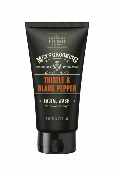 Scottish Fine Soaps Černý pepř a ostropestřec pánský mycí gel na obličej 150 ml porovnat ceny