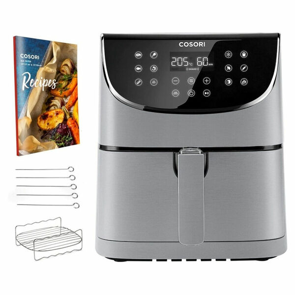 COSORI CP158-AF premium 5.5 L šedá horkovzdušná fritéza porovnat ceny