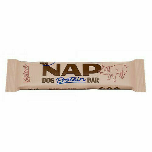 NAP Dog Proteinová tyčinka vepřová 50g porovnat ceny
