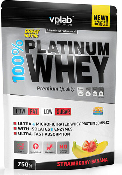 VPLAB  VPL-Platinum Whey 750 g, Strawberry-Banana porovnat ceny